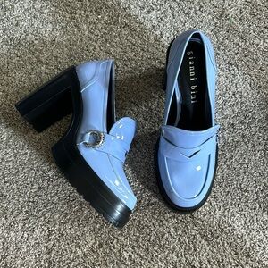 Blue Gianni Bini platforms